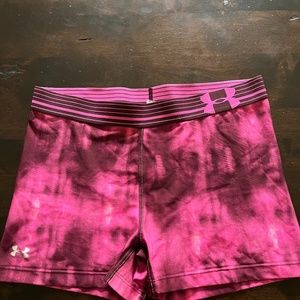 Under Armour Pink Workout  Shorts